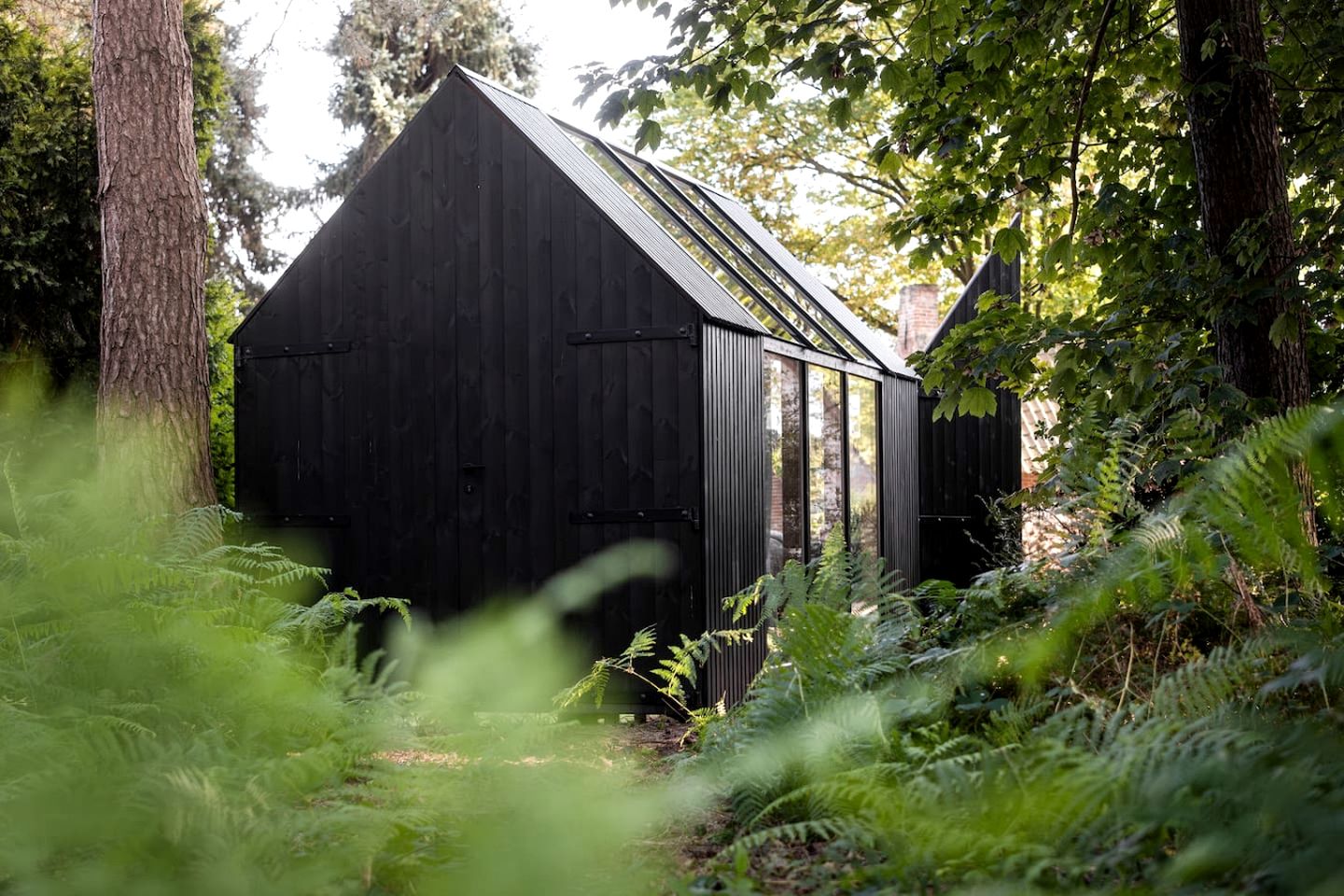 Cozy Glass Cabin with Stargazing Experience near De Merode Nature Park in Westerlo, Flanders