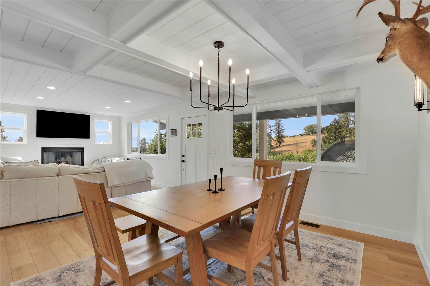 Tranquil Creekside Retreat Home with Scenic Porch Views near Stevens Creek Trails, Spokane, Washington