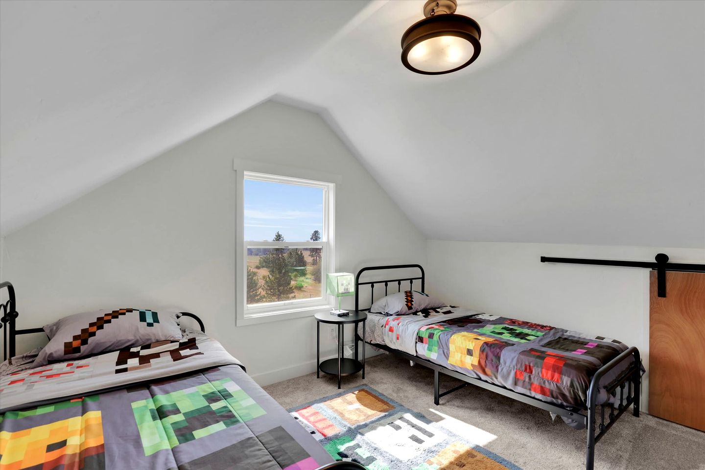 Tranquil Creekside Retreat Home with Scenic Porch Views near Stevens Creek Trails, Spokane, Washington