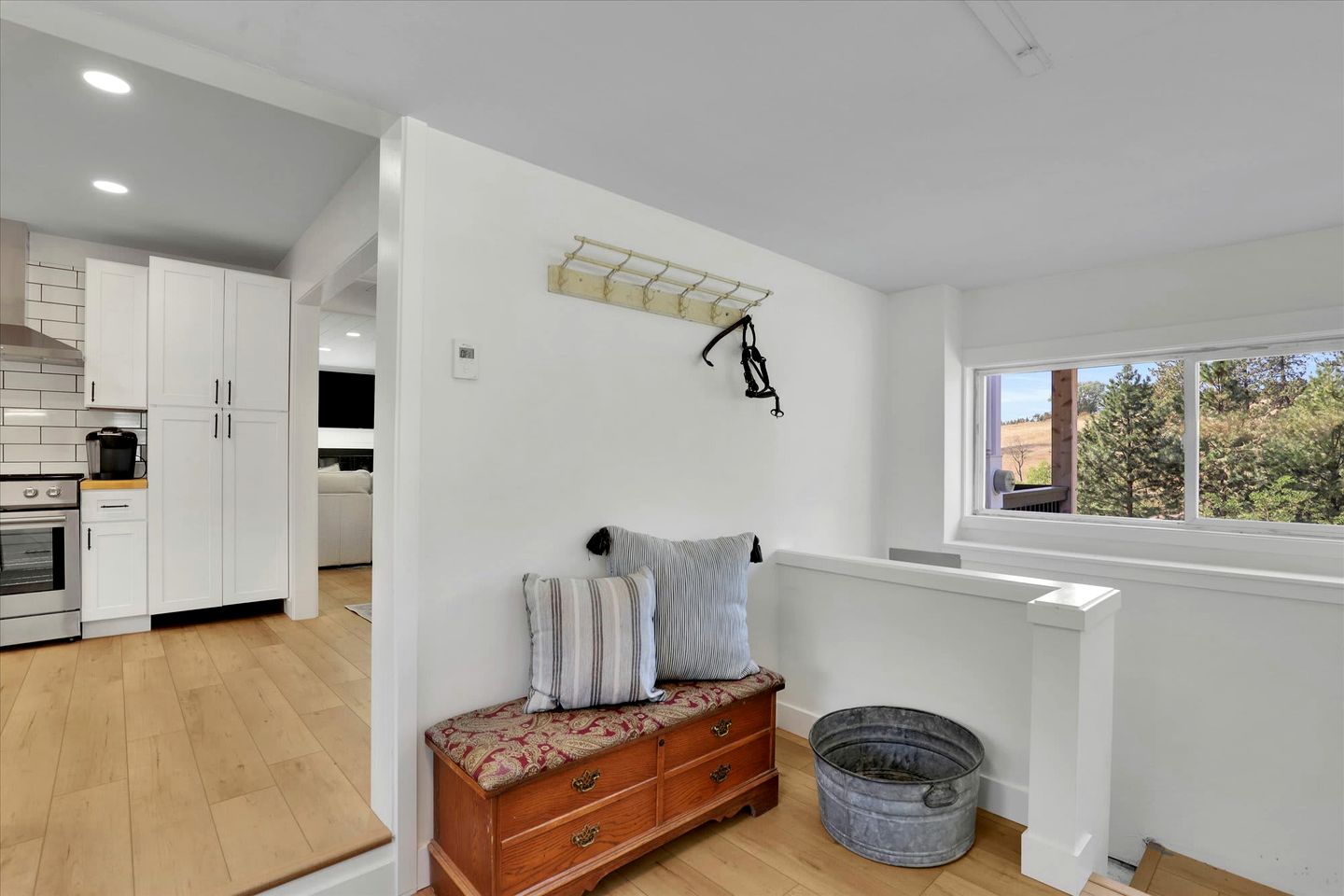 Tranquil Creekside Retreat Home with Scenic Porch Views near Stevens Creek Trails, Spokane, Washington