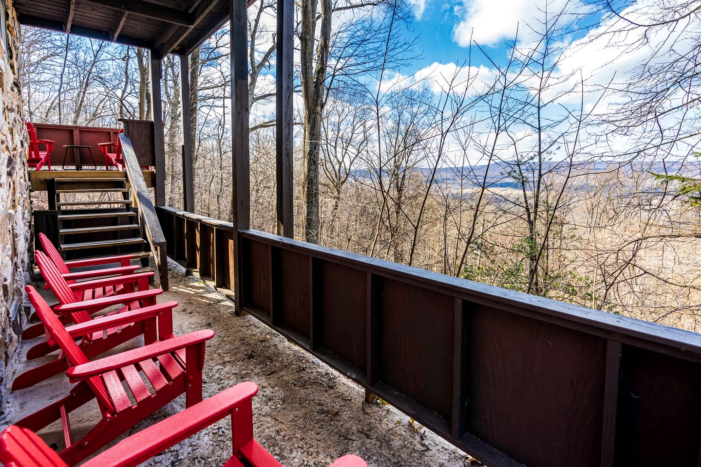 Stone Cabin with Amazing Views, Hot Tub, Fire Pit and Game Room Perfect for Your Gerrardstown, WV Getaway