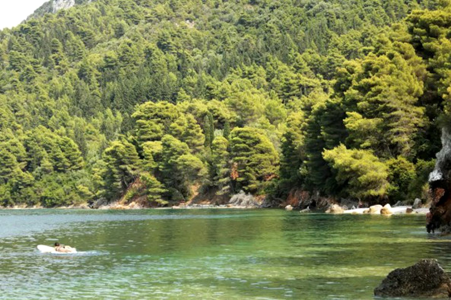 Stone Cottage Rental with Stunning Ocean Views on Kalamos Island, Greece