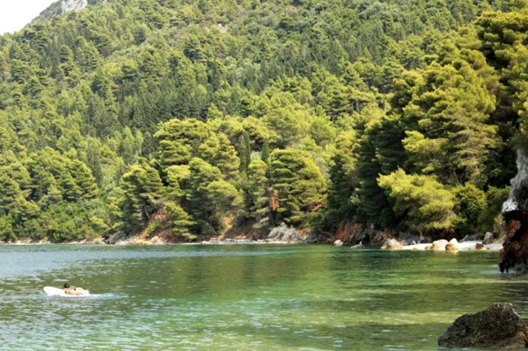 Cottages (Kalamos Lefkas, Ionian Islands, Greece)