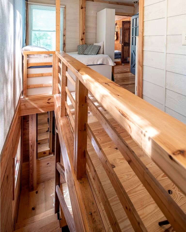 Unique Artistic Cabin Nestled in the Trees for a Peaceful Escape near Chapel Hill, North Carolina