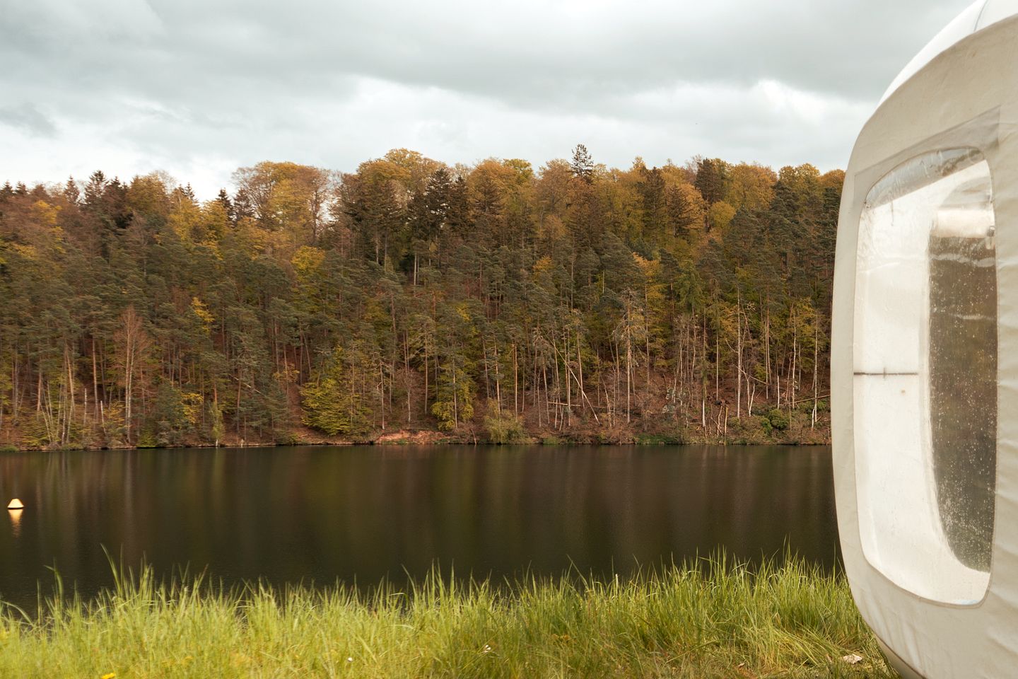Amazing Riverfront Cube Bubble in Wetterburg, Hessen