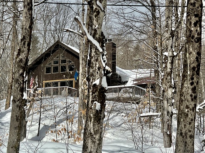Mountain Retreat with Outdoor Living Space and Ping Pong Table in Vermont