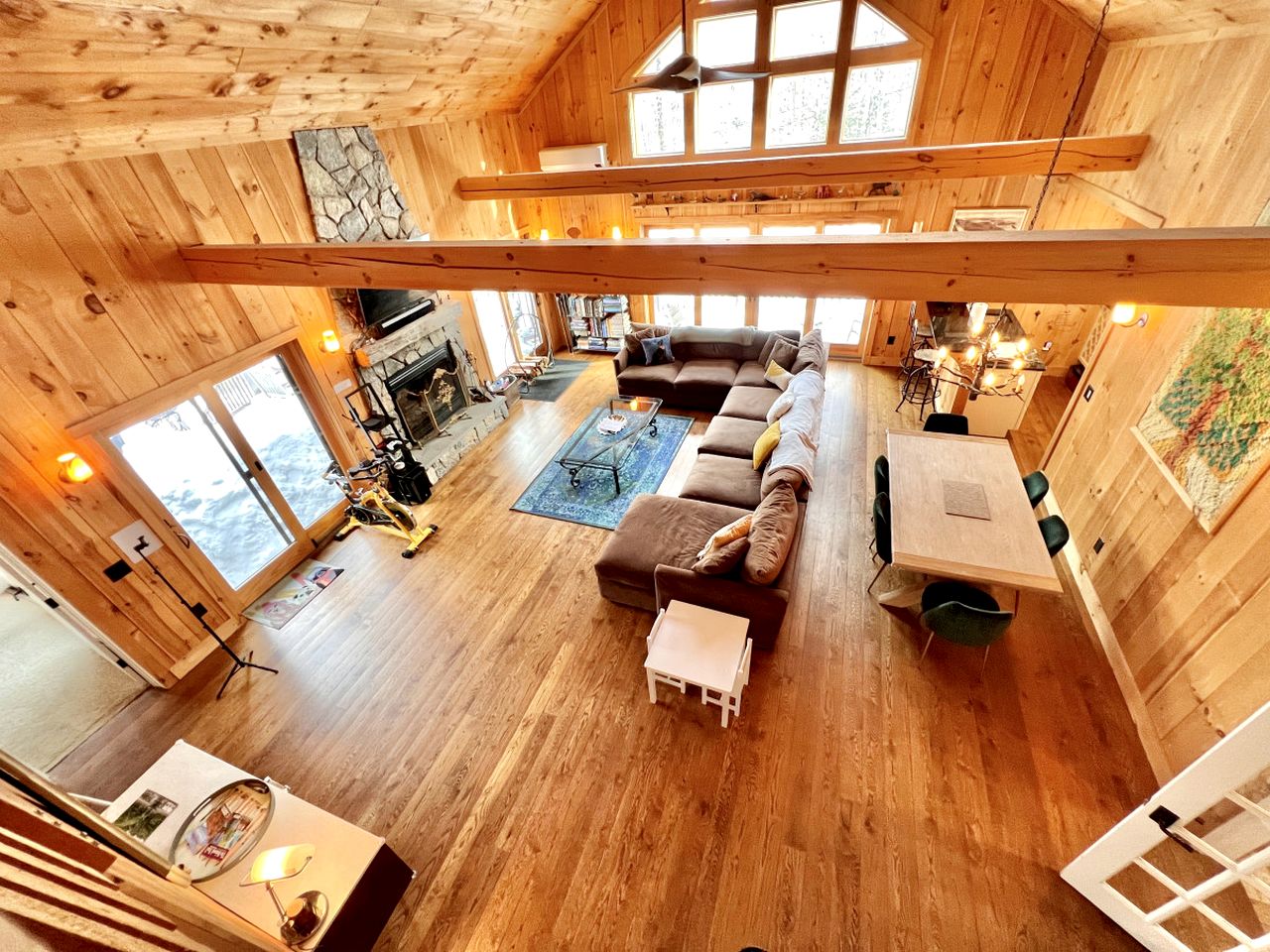 Mountain Retreat with Outdoor Living Space and Ping Pong Table in Vermont