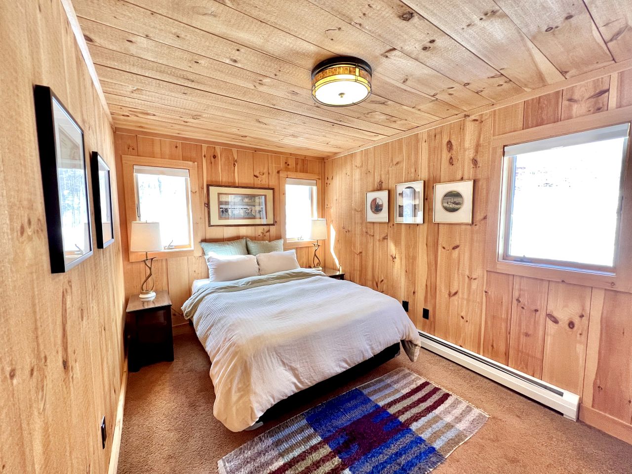 Mountain Retreat with Outdoor Living Space and Ping Pong Table in Vermont