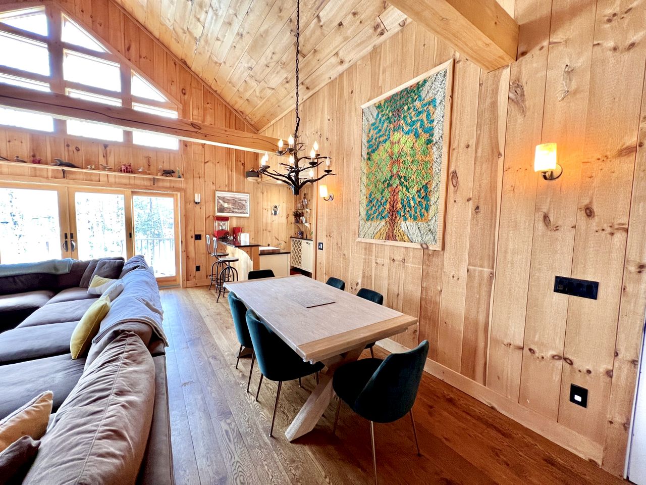 Mountain Retreat with Outdoor Living Space and Ping Pong Table in Vermont