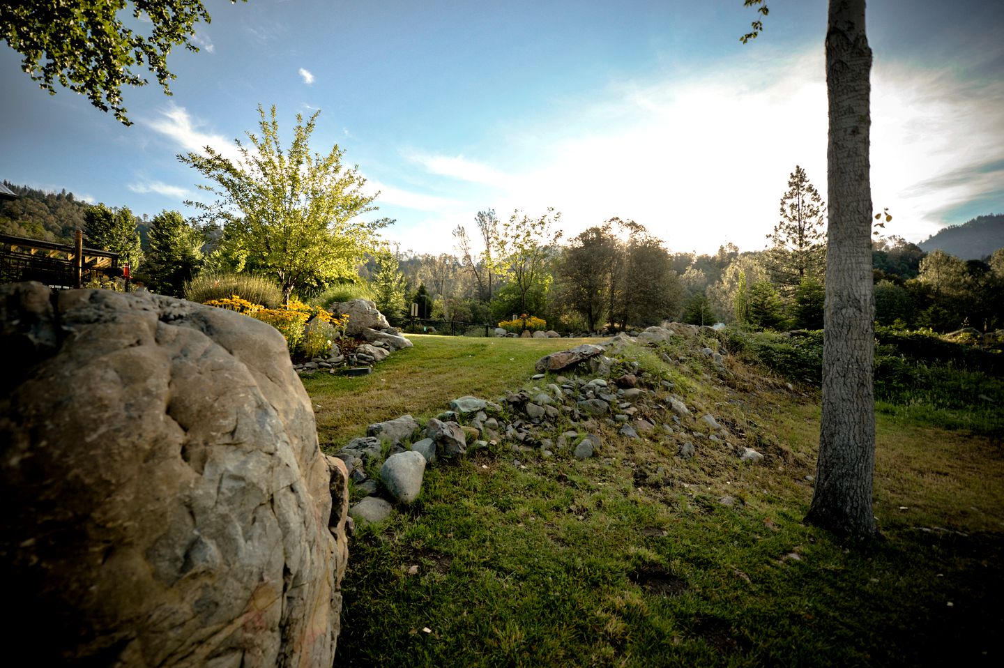 Charming Cottage Rental with Fabulous Views of the Trinity River in Northern California