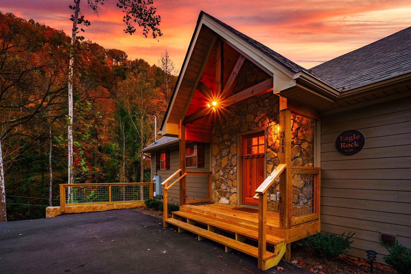 Luxury Gatlinburg Cabin with Game Room & Hot Tub near Trolley in Gatlinburg, Tennessee