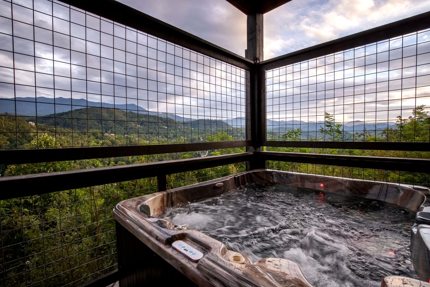 Scenic Smoky Mountain Cabin with Theater & Game Room near Gatlinburg, Tennessee