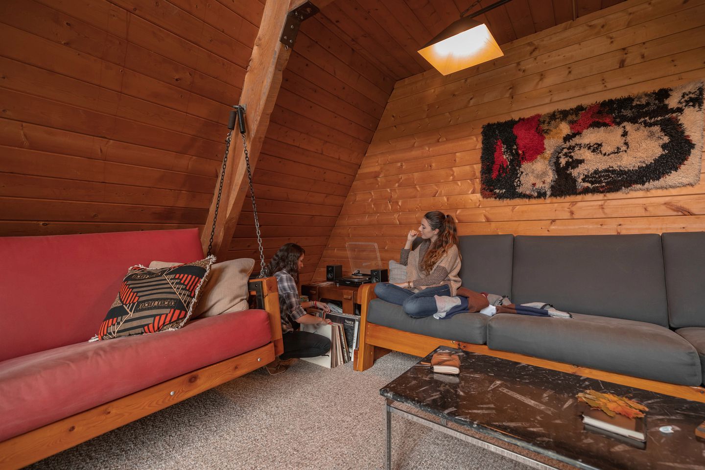 Stunning A-Frame Cabin Rental in the Catskills near Albany, New York