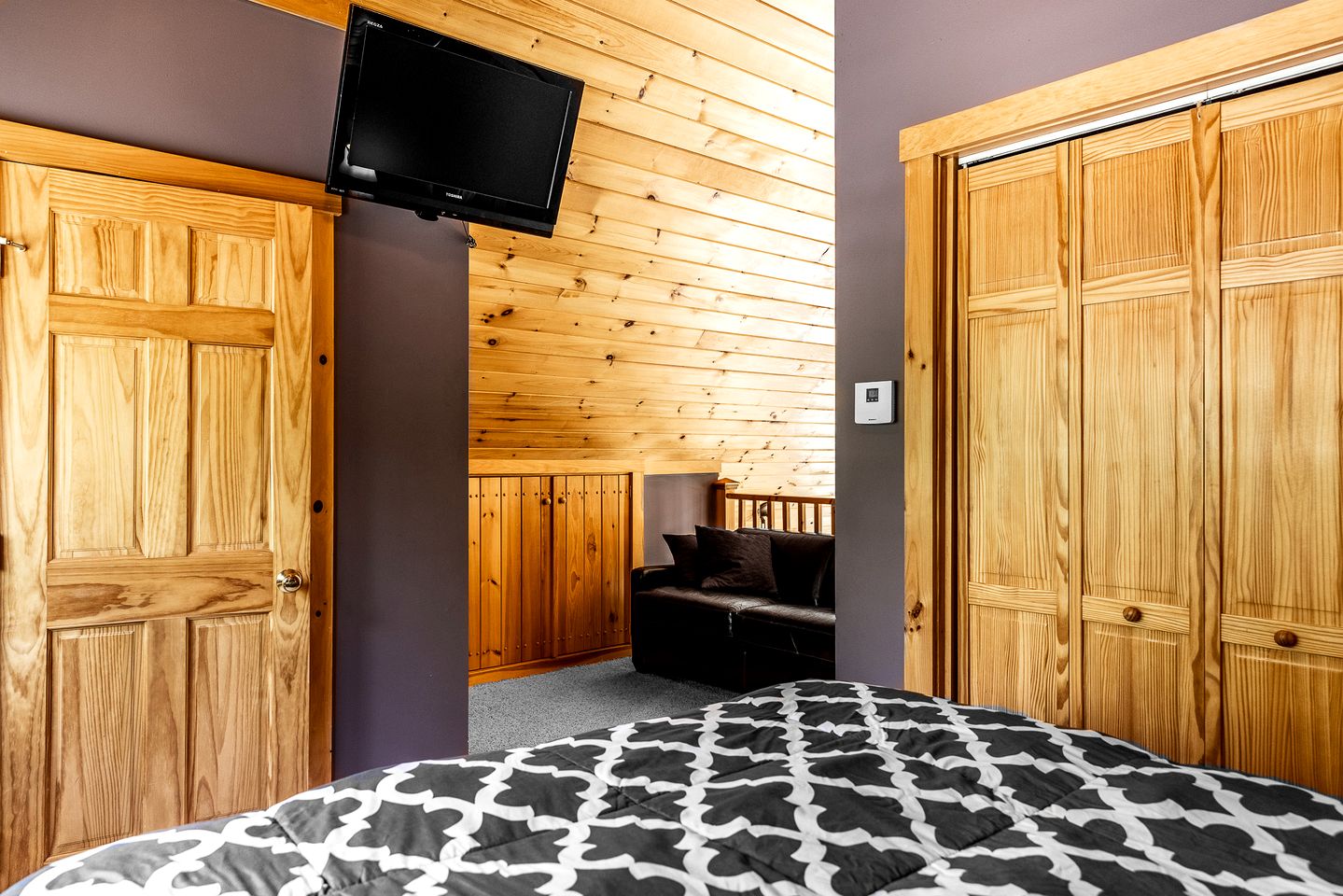 Stunning Cabin Surrounded by Trees and Fire Pit Provided in Bowerbank, Maine