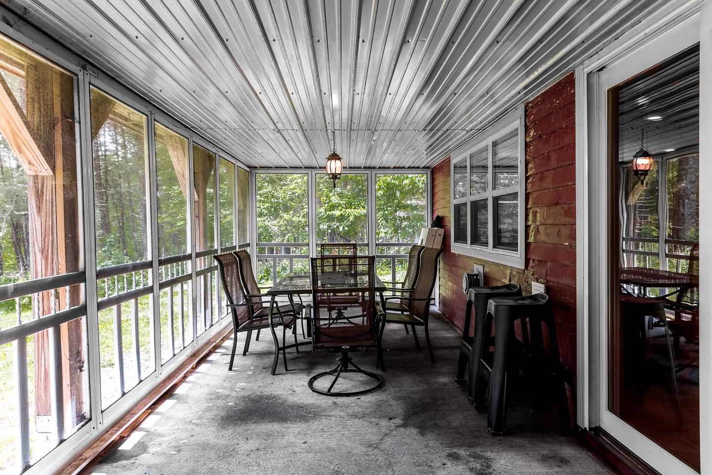 Stunning Cabin Surrounded by Trees and Fire Pit Provided in Bowerbank, Maine