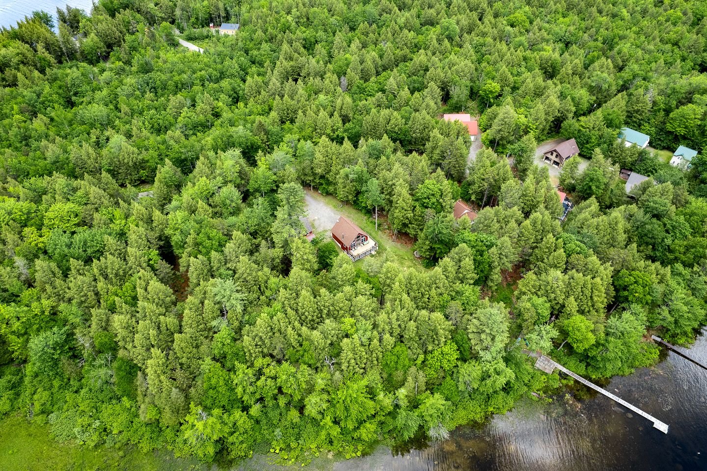 Stunning Cabin Surrounded by Trees and Fire Pit Provided in Bowerbank, Maine