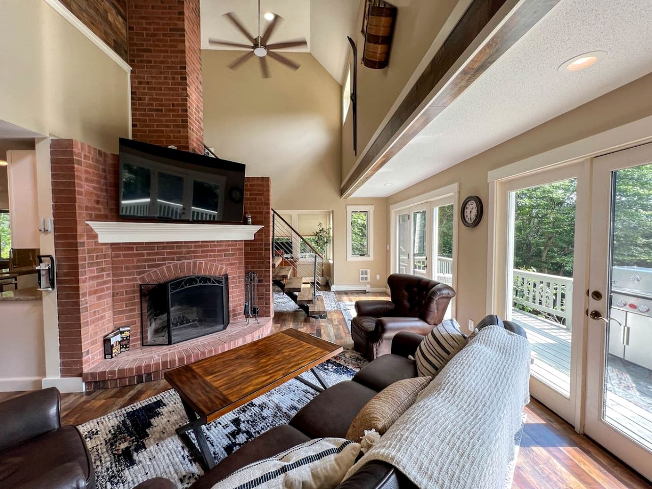 Stunning Cottage Barbecue Provided Nestled Amidst Trees in Bartlett, New Hampshire