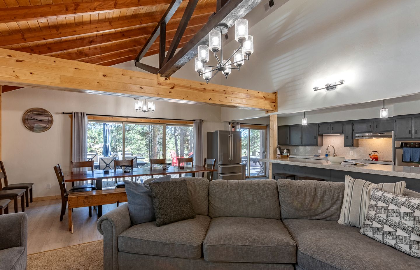 Spacious Riverfront Cabin with Hot Tub and Trail Access Near Outdoor Adventures in Island Park, Idaho