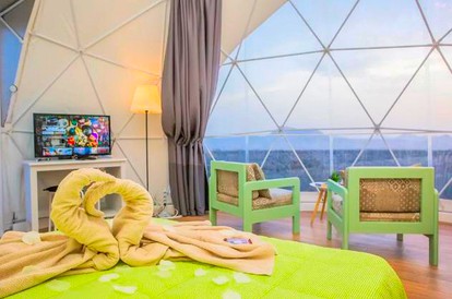 Stunning Eco-Friendly Glamping Dome with Magnificent Views in Lanzarote, Canary Islands photo 3