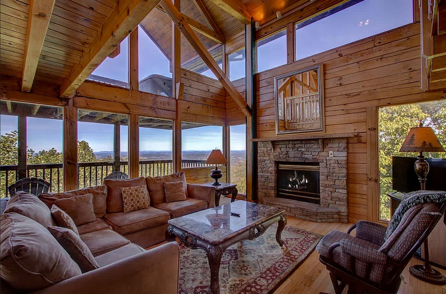 Stunning Mountain View Cabin with Hot Tub & Game Room near Pigeon Forge, Sevierville TN