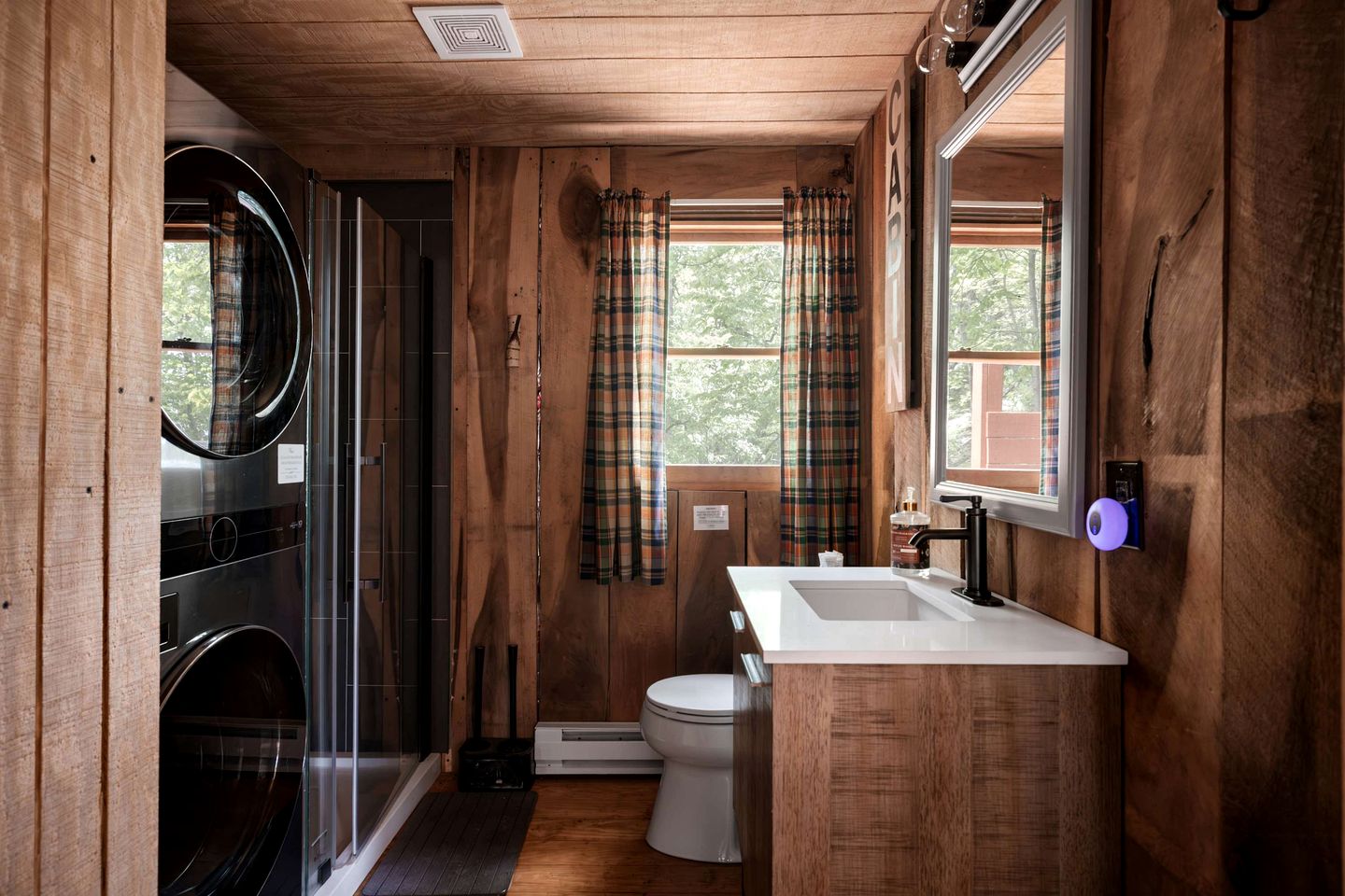 Rustic-Modern Chalet w/ Fire Pit, Deck & Views in Slanesville, WV