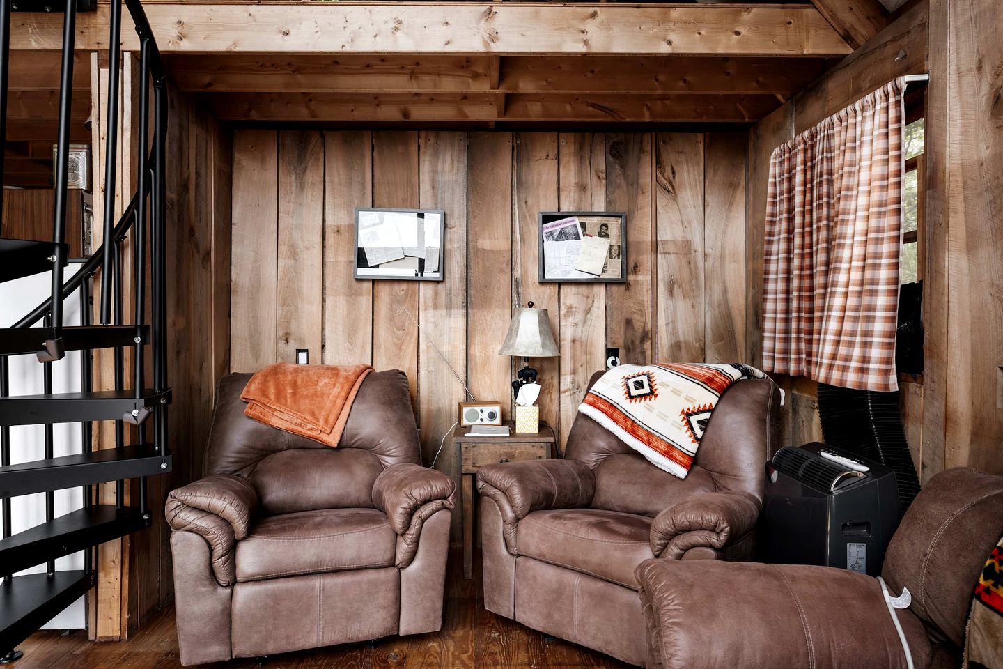 Rustic-Modern Chalet w/ Fire Pit, Deck & Views in Slanesville, WV