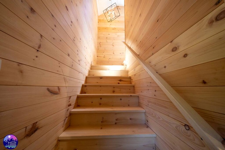 Cabins (Canada, Sainte Lucie des Laurentides, Quebec)
