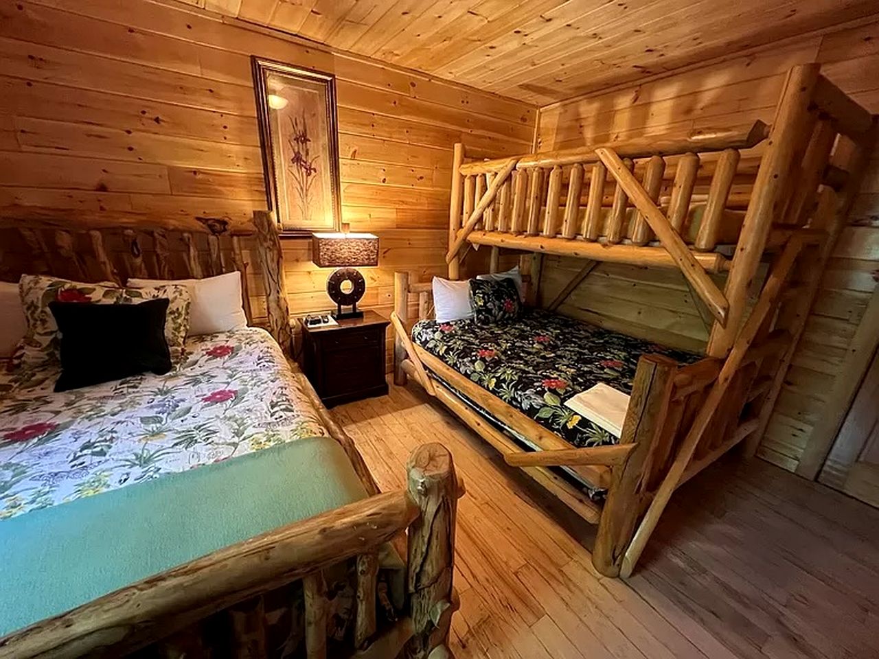 Stunning Secluded Cabin with Fire Pit and Hot-tub in Pittman Center, Tennessee