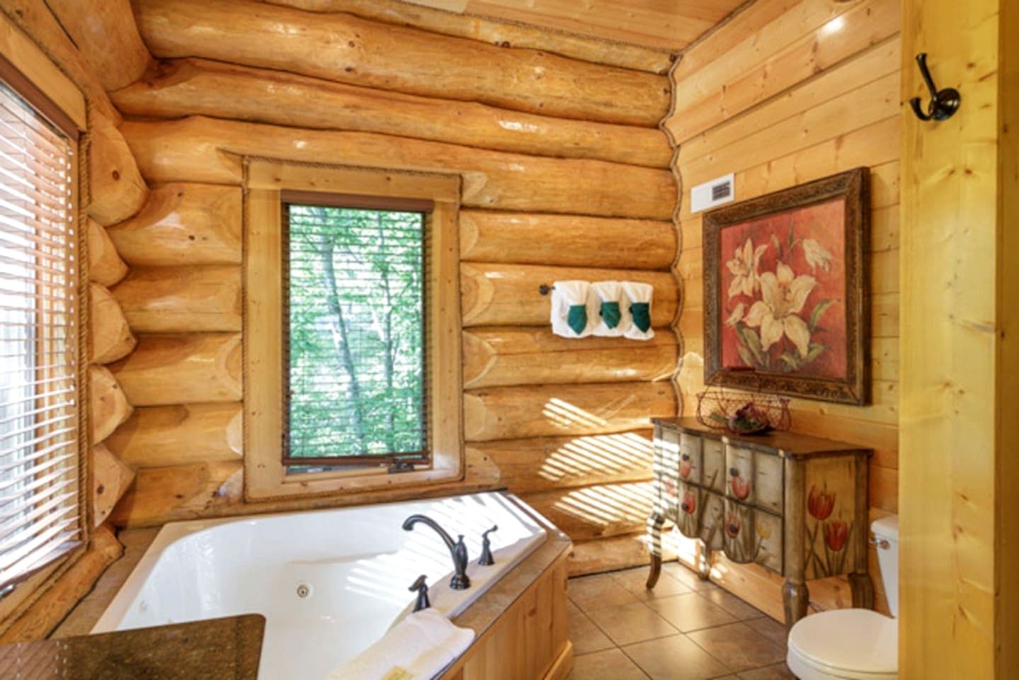 Stunning Secluded Cabin with Fire Pit and Hot-tub in Pittman Center, Tennessee