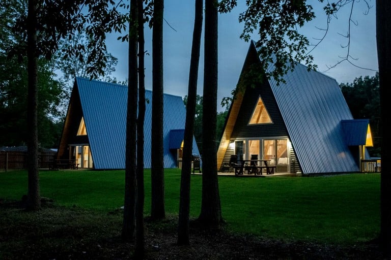 Cabins (United States of America, Au Gres, Michigan)