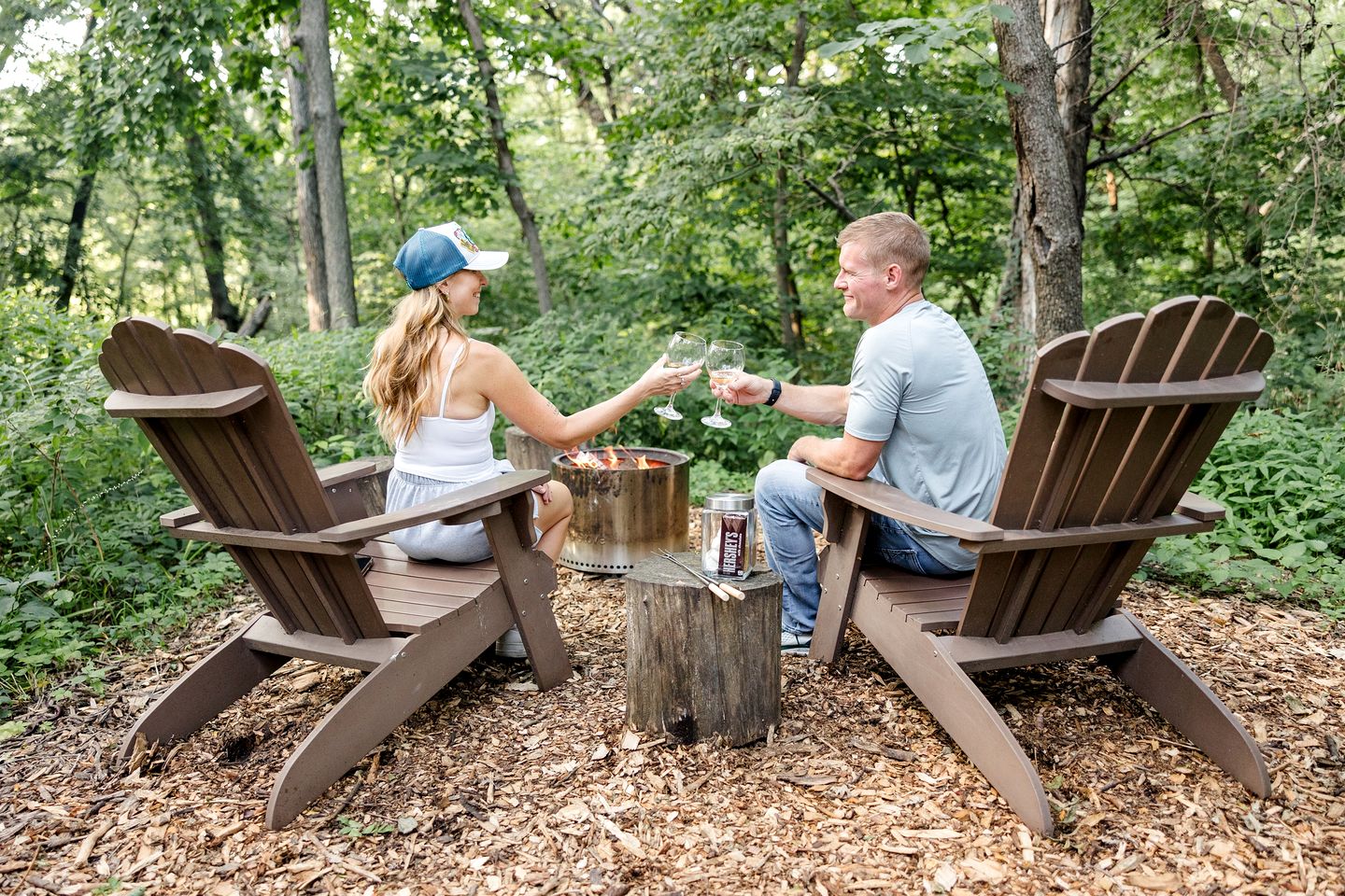 Stunning Tented Cabin with Fire Pit in Des Moines, Iowa