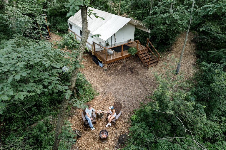 Tented Cabins (United States of America, Des Moines, Iowa)