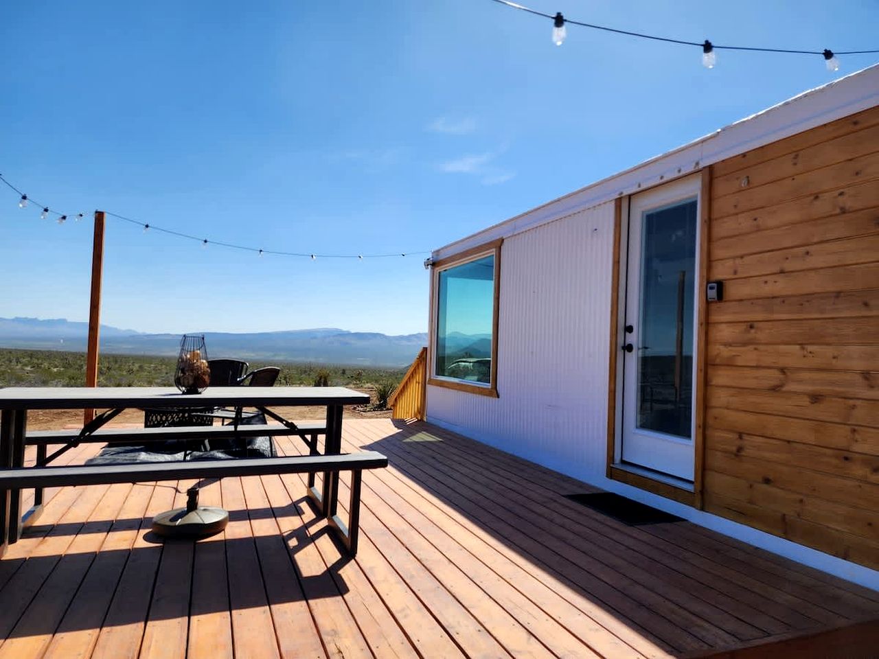 Stunning Tiny House with Picnic Space, Barbecue and Fire Pit in Meadview, Arizona