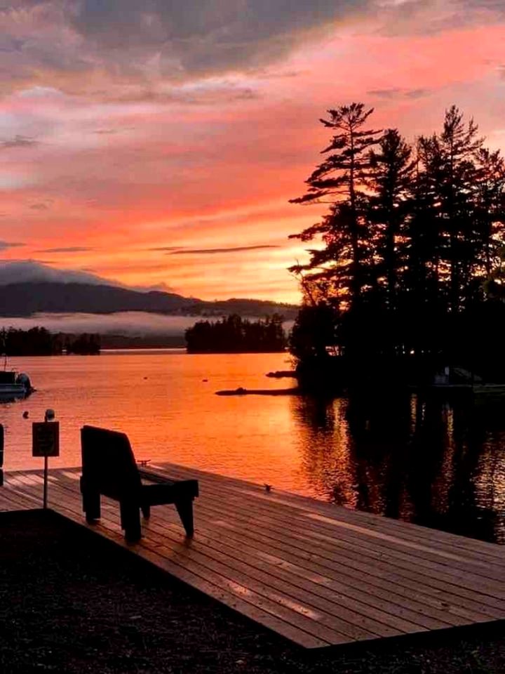 Stunning Waterfront Cabin with Fire Pit, Porch and Deck in Maine