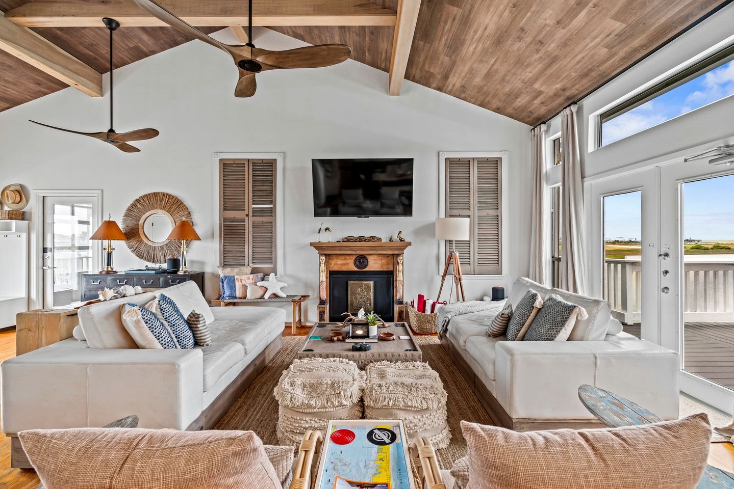 Amazing Waterfront Home with Stunning Sunset Views and a Private Pier in Galveston, Texas