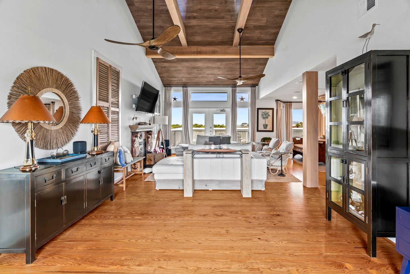 Amazing Waterfront Home with Stunning Sunset Views and a Private Pier in Galveston, Texas