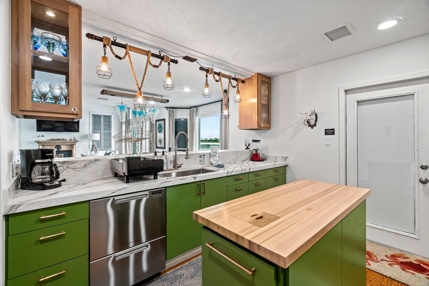 Amazing Waterfront Home with Stunning Sunset Views and a Private Pier in Galveston, Texas