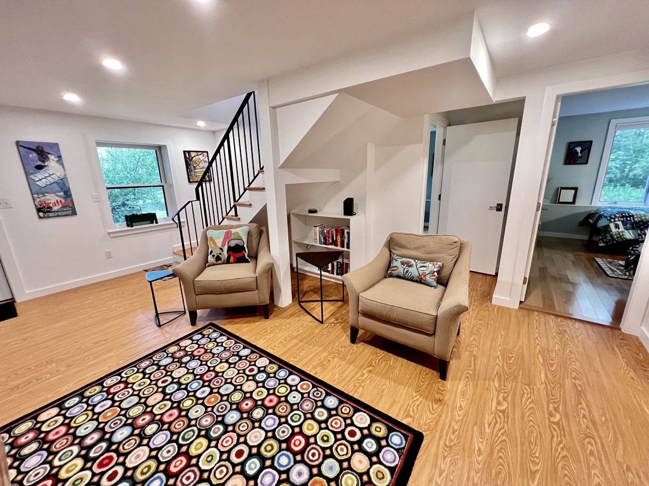 Stylish Cabin Nestled Into the Breathtaking Landscape in Vermont
