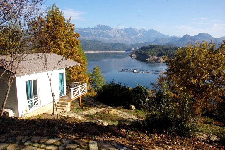 Cottages (Karacaören Köyü Bucak, Mediterranean Region, Turkey)