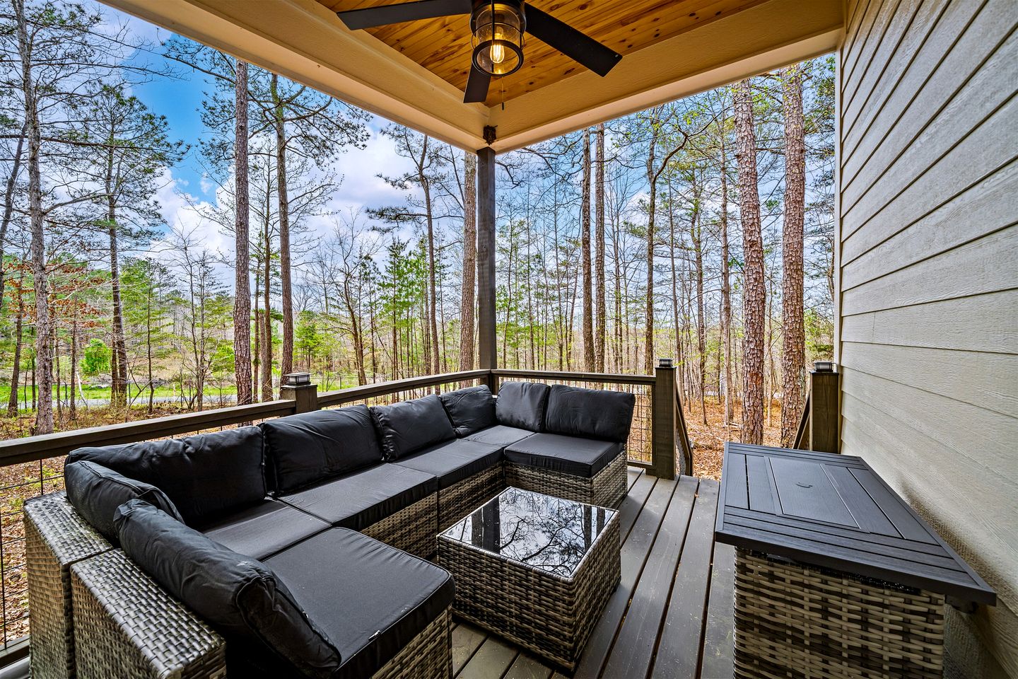 Stylish Modern Getaway with Fire Pit near DeSoto Falls in Mentone, AL