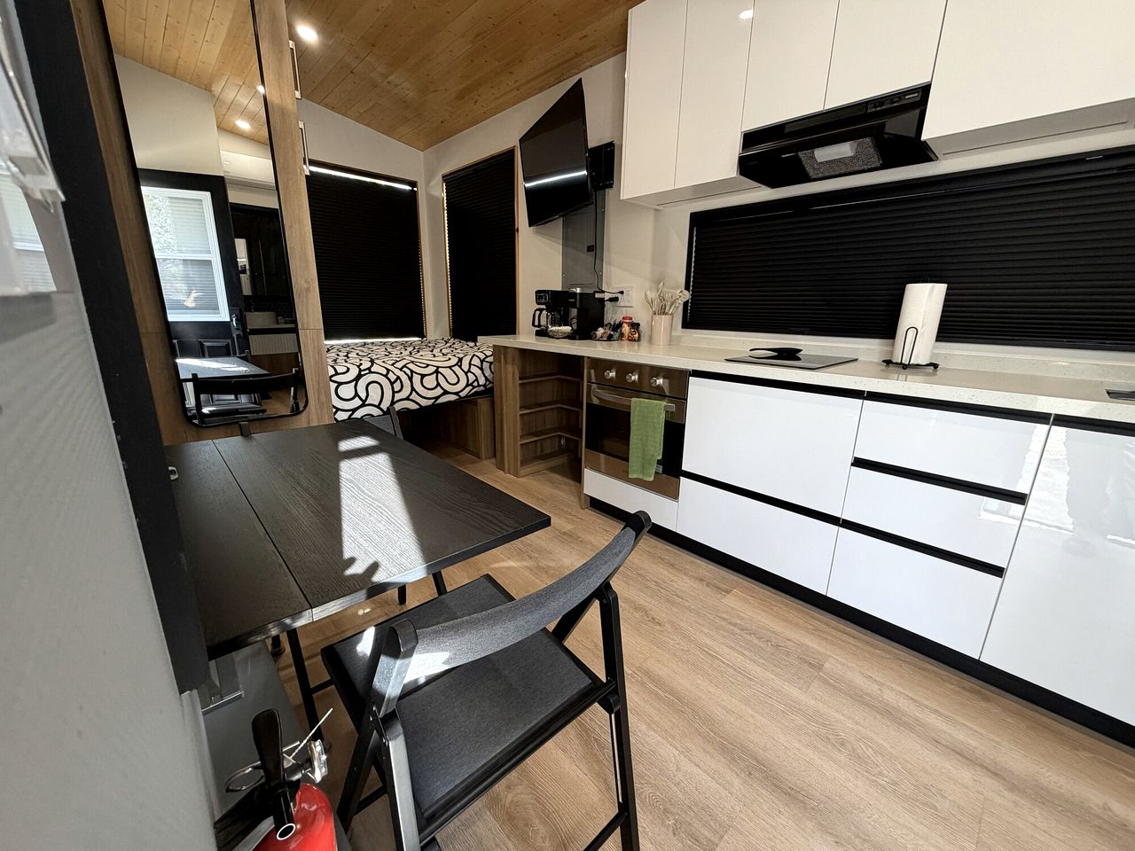 Stylish Modern Tiny House on Wheels with Stunning Mountain Views Near Lone Pine, California