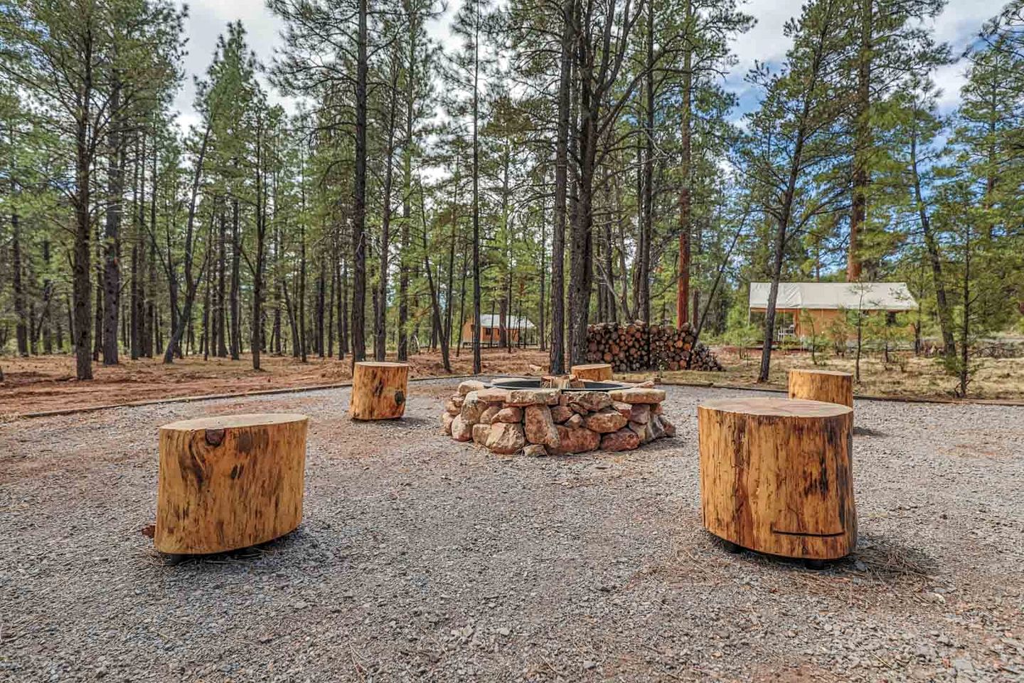 Stylish Safari Tent on the Campground Closest to the Grand Canyon National Park, Perfect for a Weekend of Hiking and Exploring