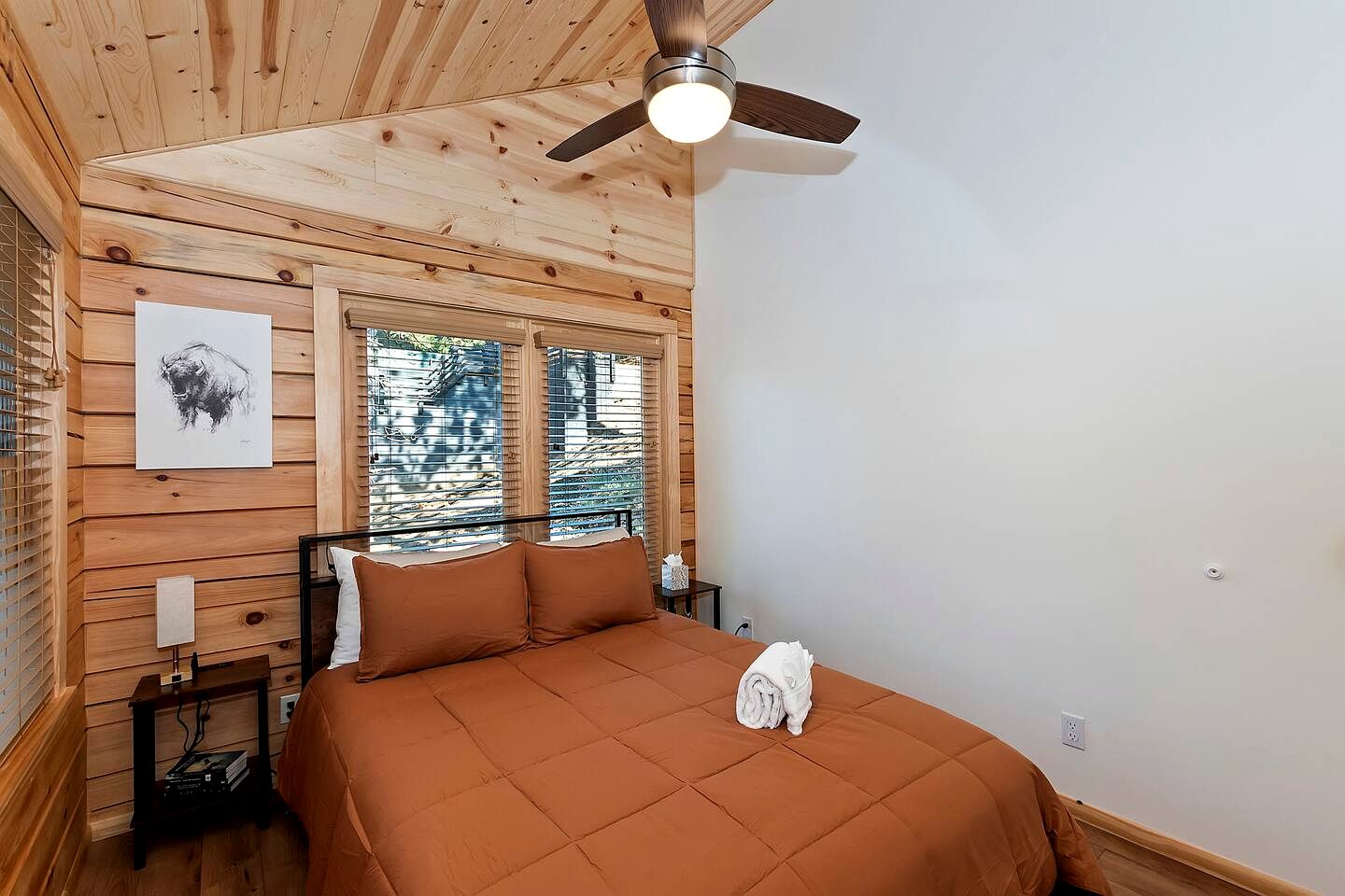 Gorgeous Modern Log Cabin Nestled in the Woods in Big Bear, California
