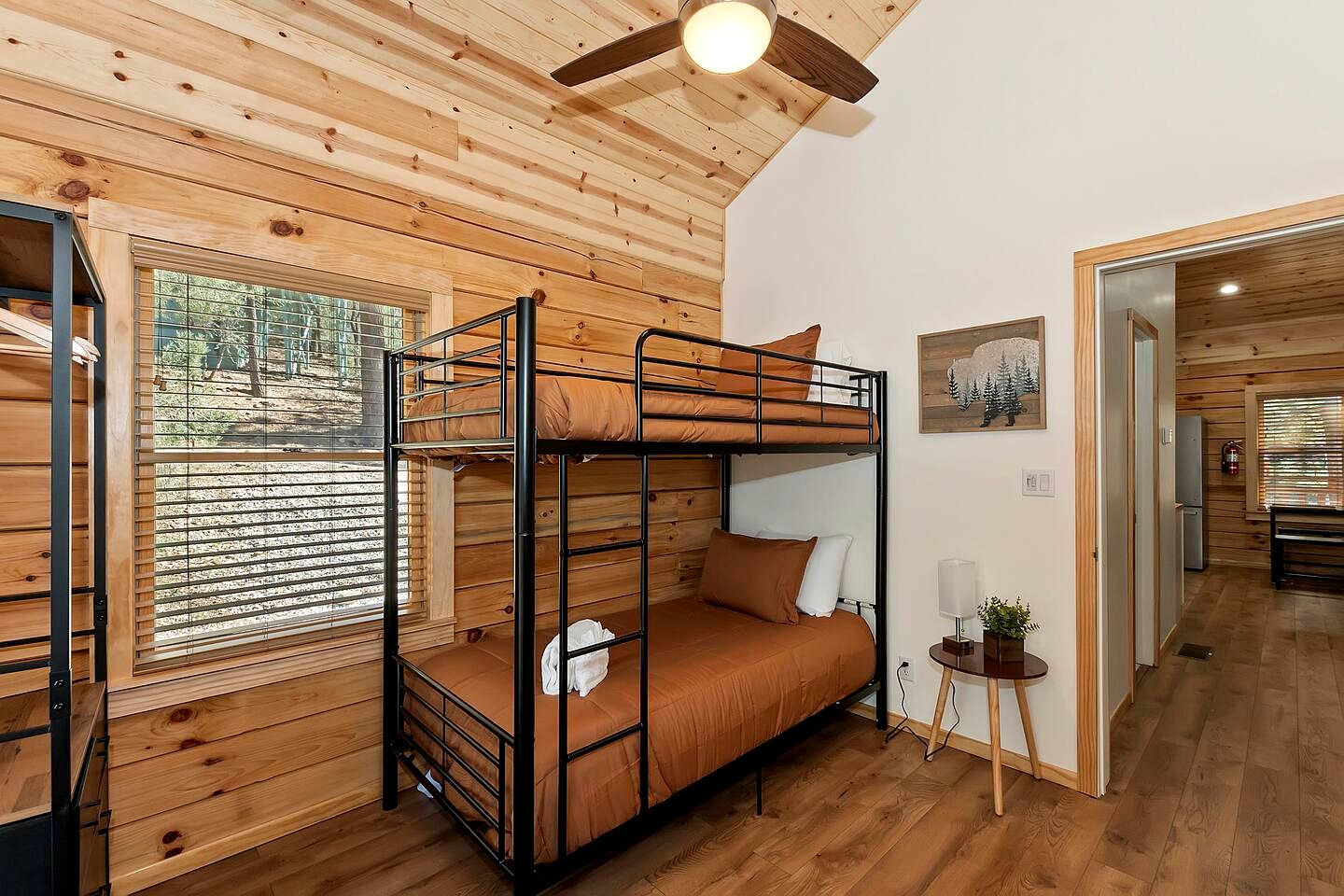 Gorgeous Modern Log Cabin Nestled in the Woods in Big Bear, California