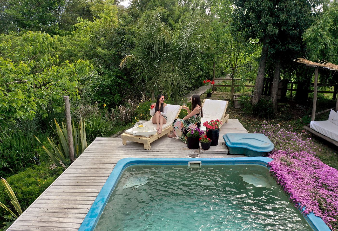 Romantic Nordic-Style Riverfront Suites with Private Dock near Tigre, Buenos Aires