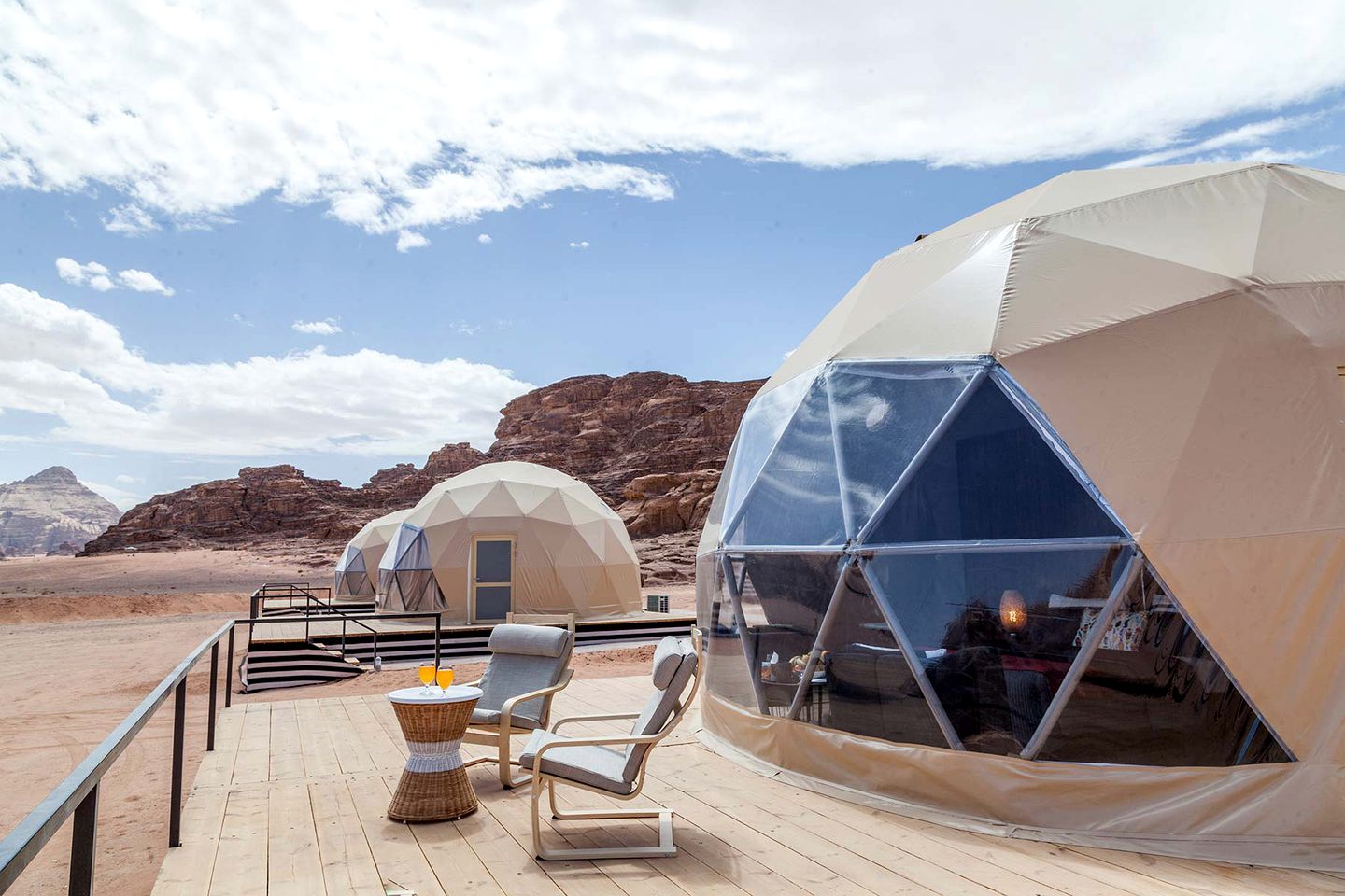 Unique Luxury Dome with Amazing Views in Wadi Rum Desert, Jordan