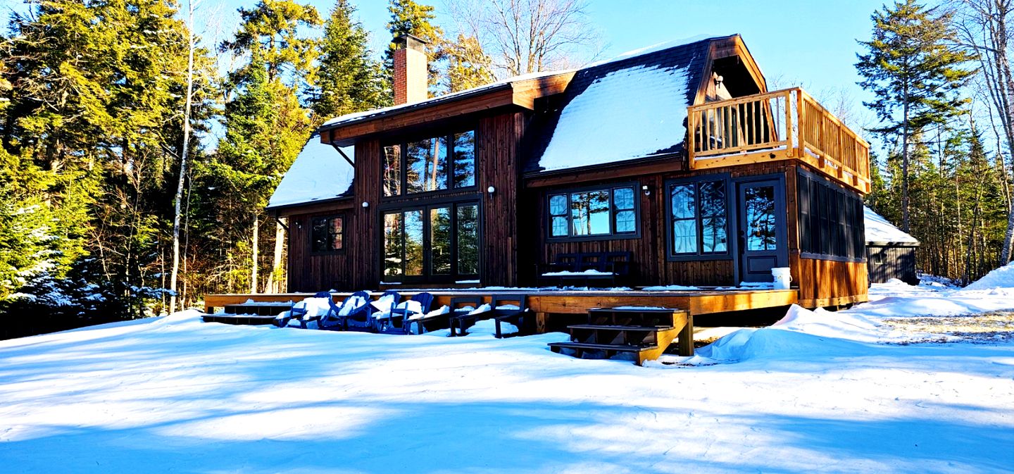 Cozy Lakeside Getaway with Panoramic Water & Mountain Views in Greenville, Maine