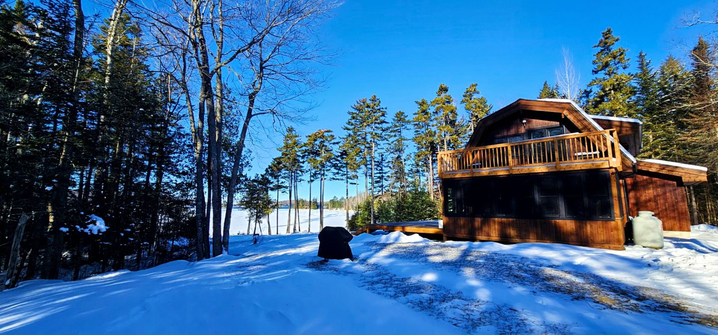 Cozy Lakeside Getaway with Panoramic Water & Mountain Views in Greenville, Maine