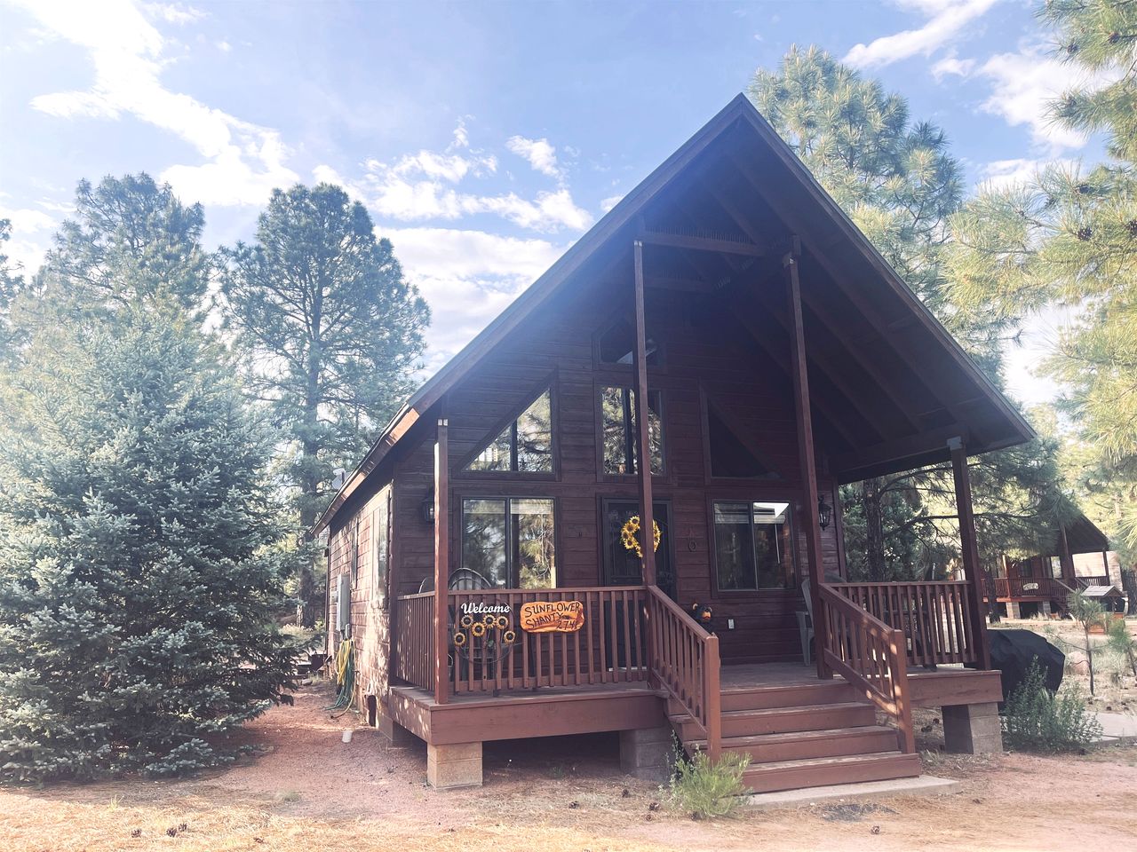 The Sunflower Cabin, Pet Friendly Near Heber-Overgaard, Arizona