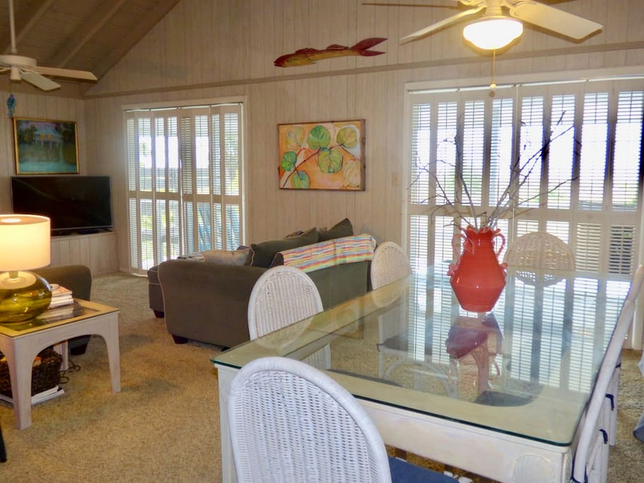 Charming Beachfront Cottage with Private Dock on Little Gasparilla Island, Florida